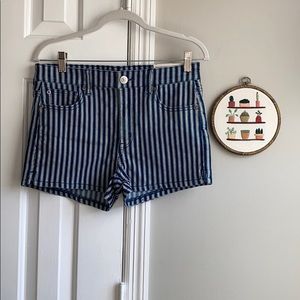 NWT American Eagle hi rise shortie shorts